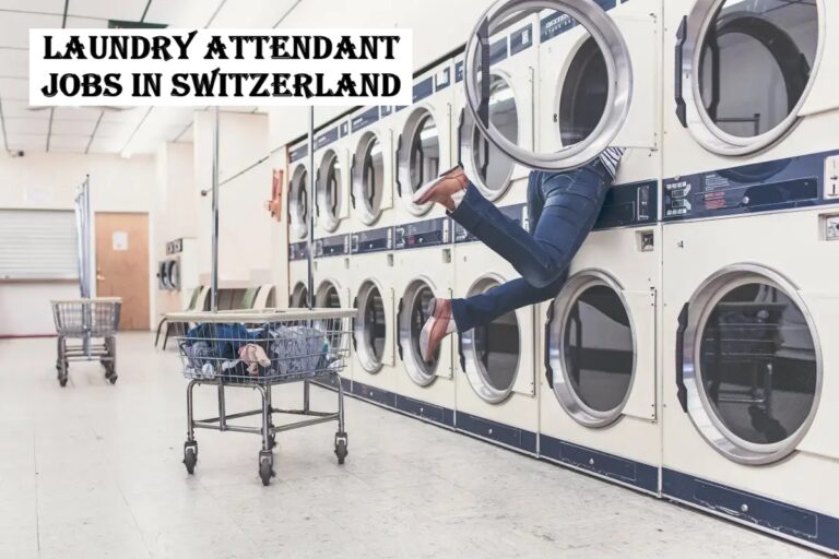 Laundry Attendant Jobs in Switzerland