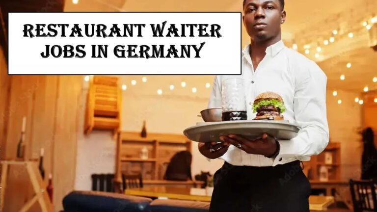 Restaurant Waiter Jobs in Germany
