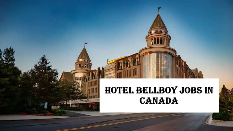 Hotel Bellboy Jobs in Canada