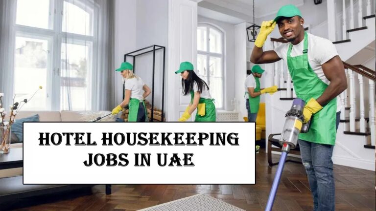 Hotel Housekeeping Jobs in UAE