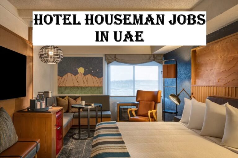 Hotel Houseman Jobs in UAE