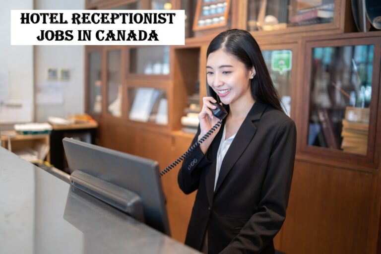 Hotel Receptionist Jobs in Canada