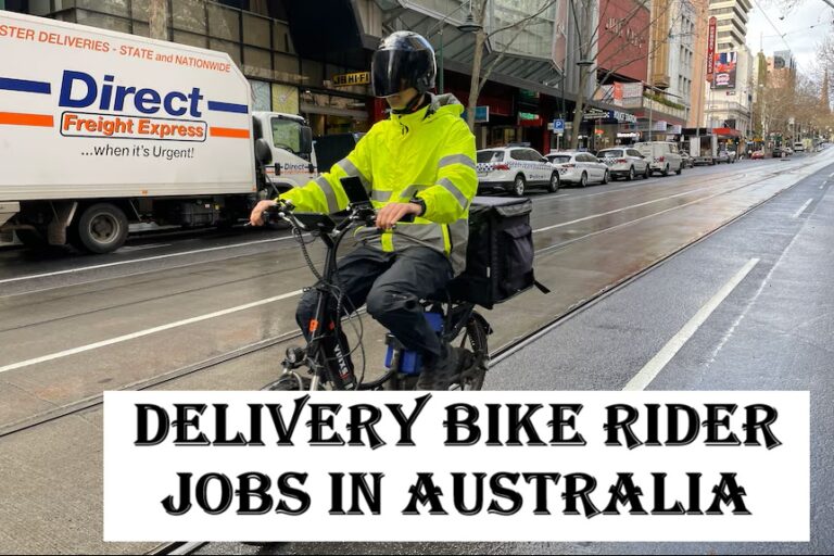 Delivery Bike Rider Jobs in Australia
