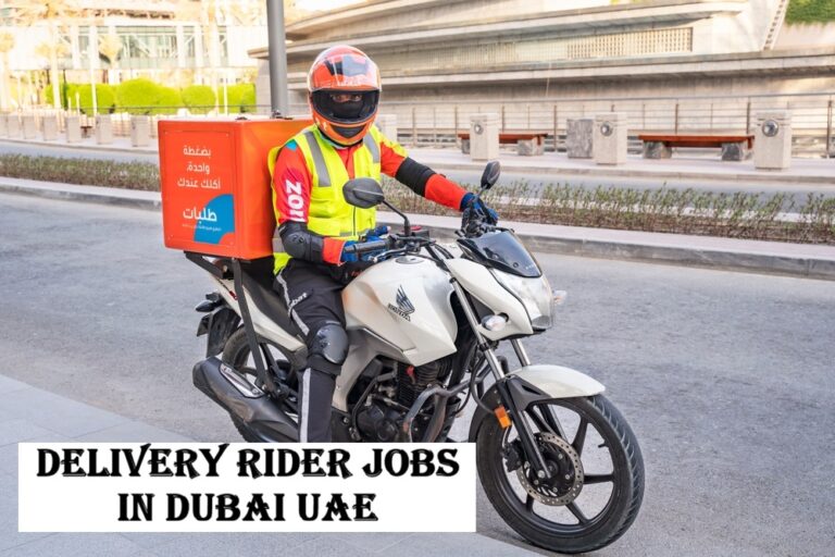 Delivery Rider Jobs in Dubai UAE