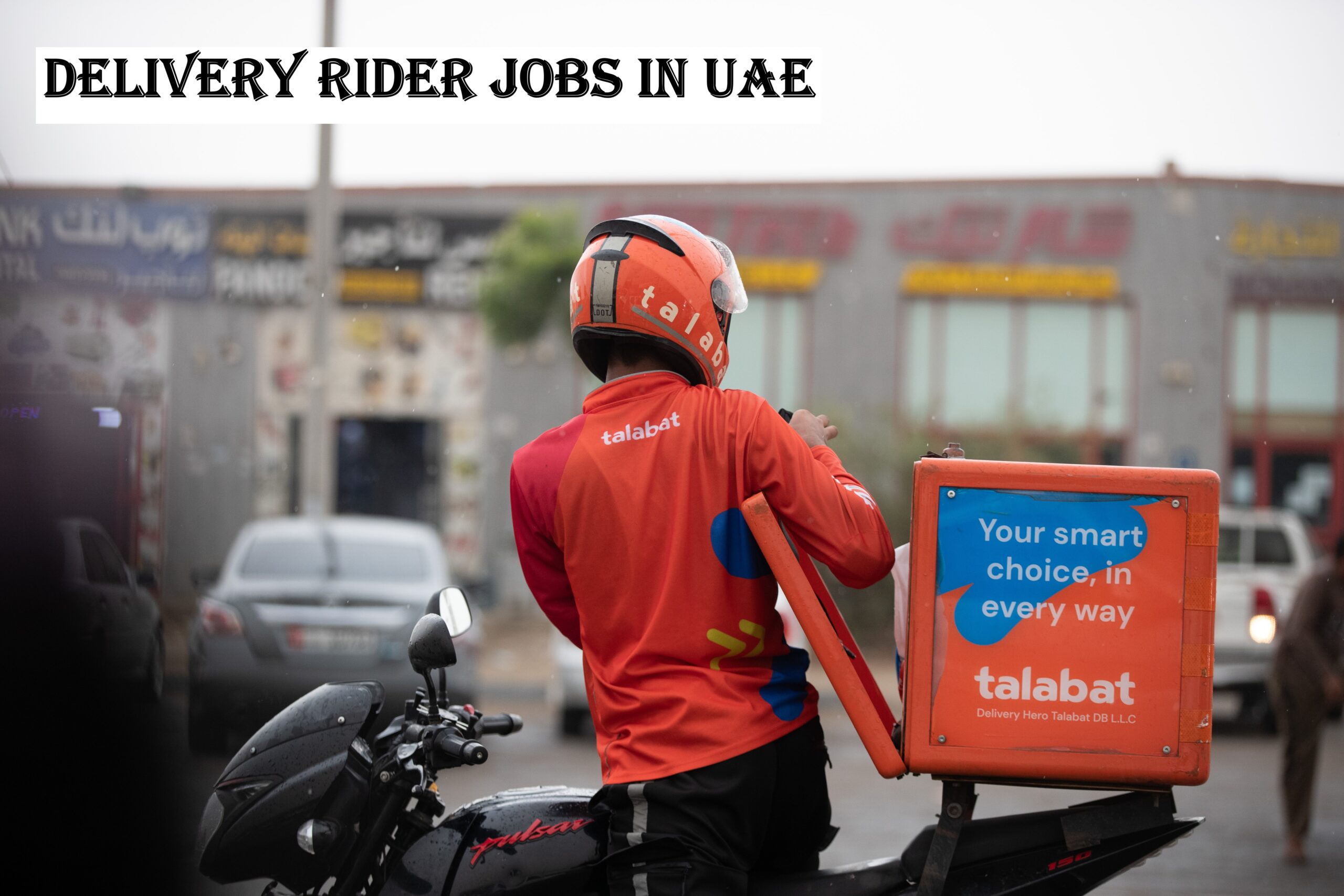 Delivery Rider Jobs in UAE