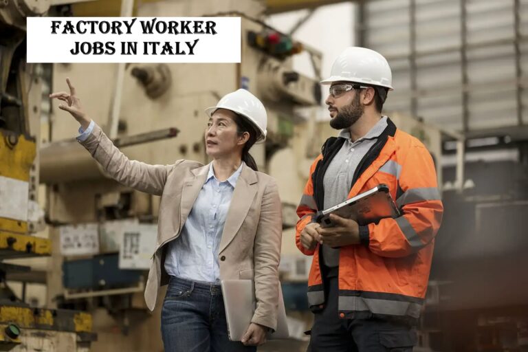 Factory Worker Jobs in Italy