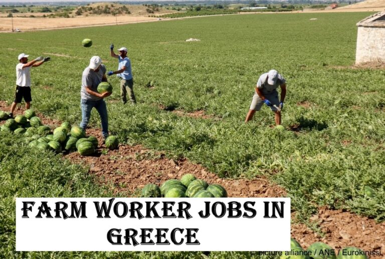 Farm Worker Jobs in Greece