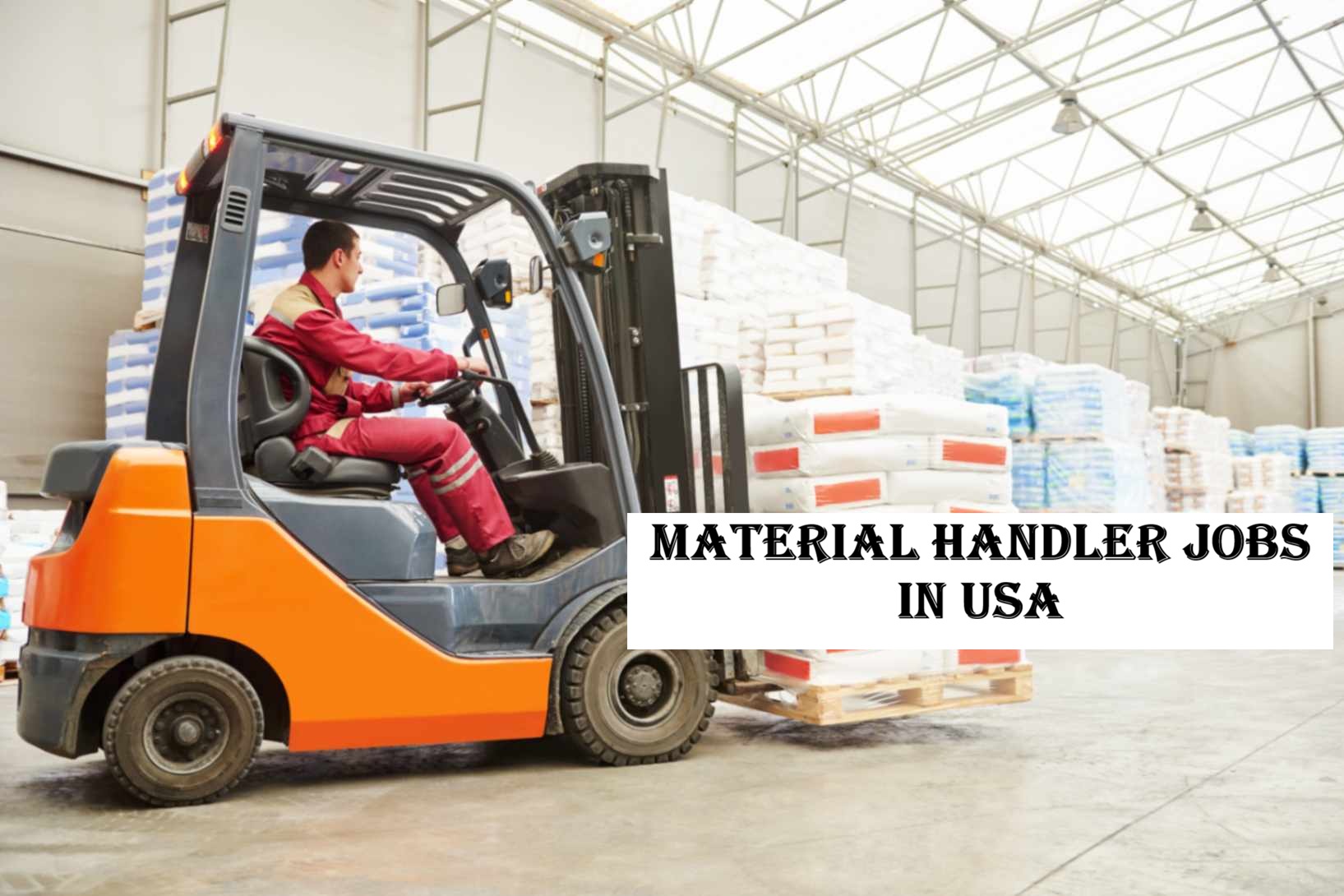 Material Handler Jobs in USA
