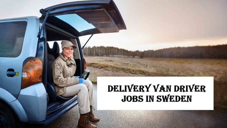 Delivery Van Driver Jobs in Sweden