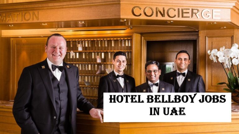 Hotel Bellboy Jobs in UAE