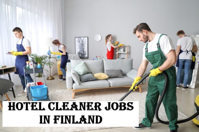 Hotel Cleaner Jobs in Finland