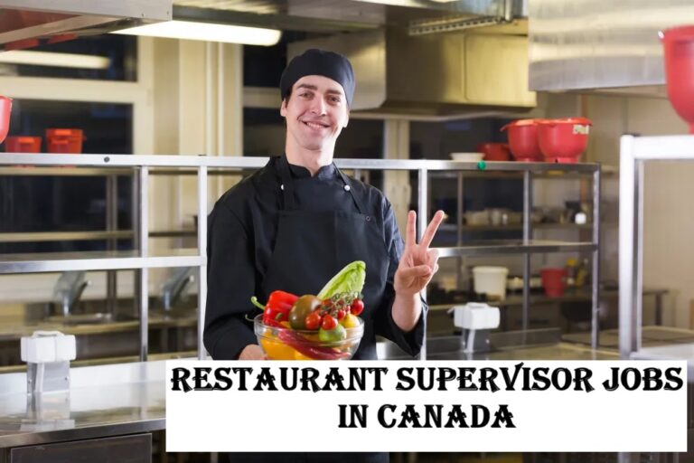 Restaurant Supervisor Jobs in Canada
