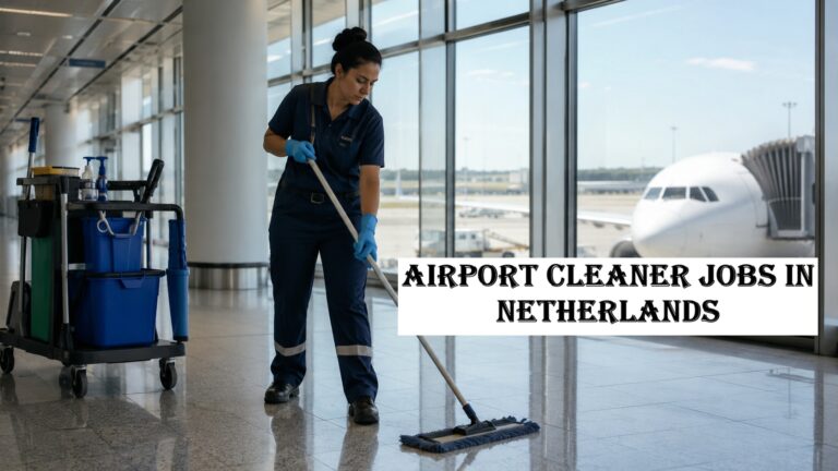 Airport Cleaner Jobs in Netherlands