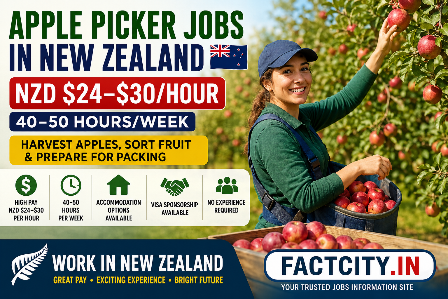 Apple Picker Jobs in New Zealand
