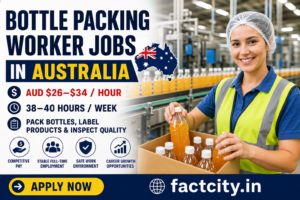 Bottle Packing Worker Jobs in Australia
