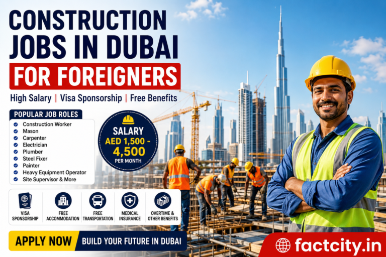 Construction Jobs in Dubai