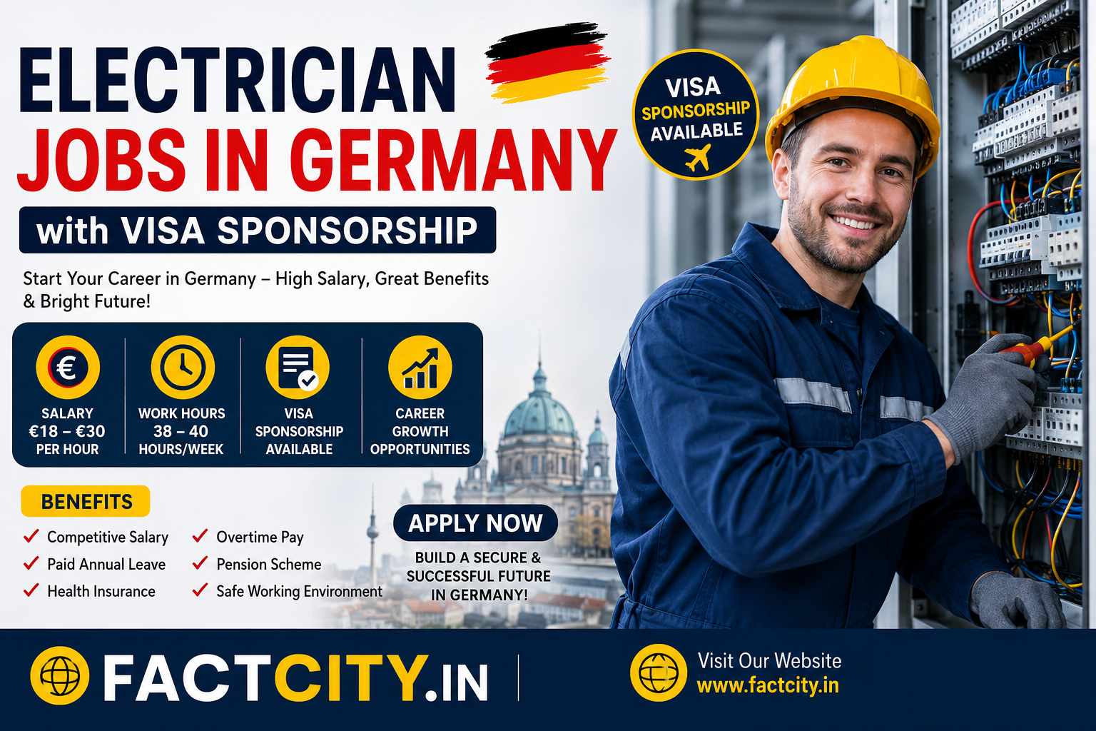 Electrician Jobs in Germany