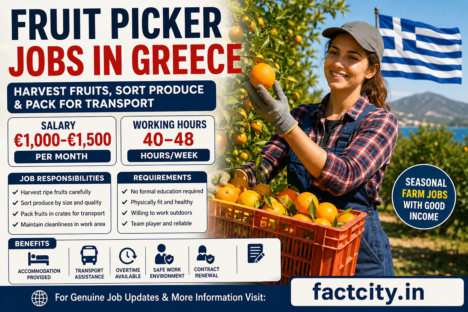 Fruit Picker Jobs in Greece