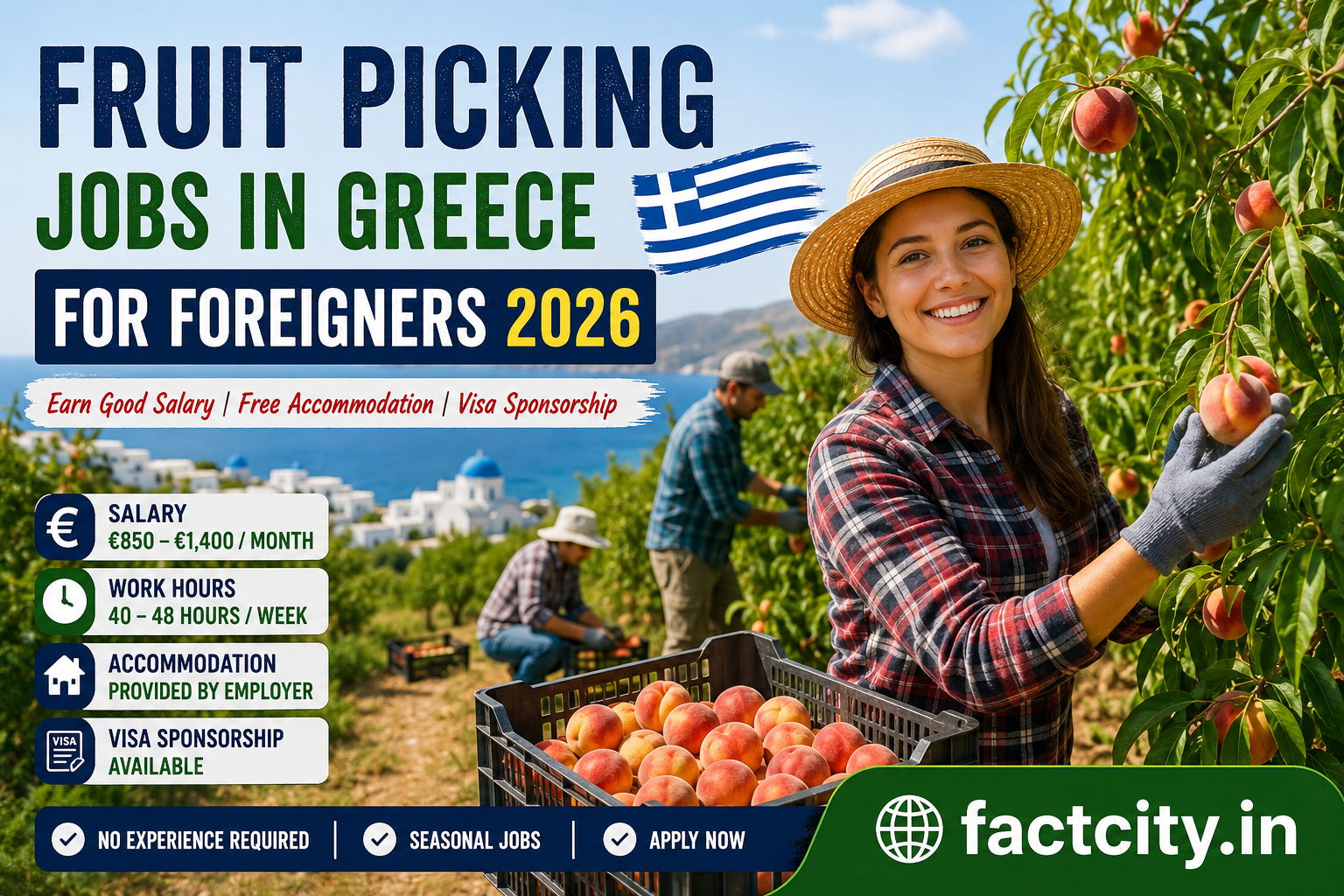 Fruit Picking Jobs in Greece