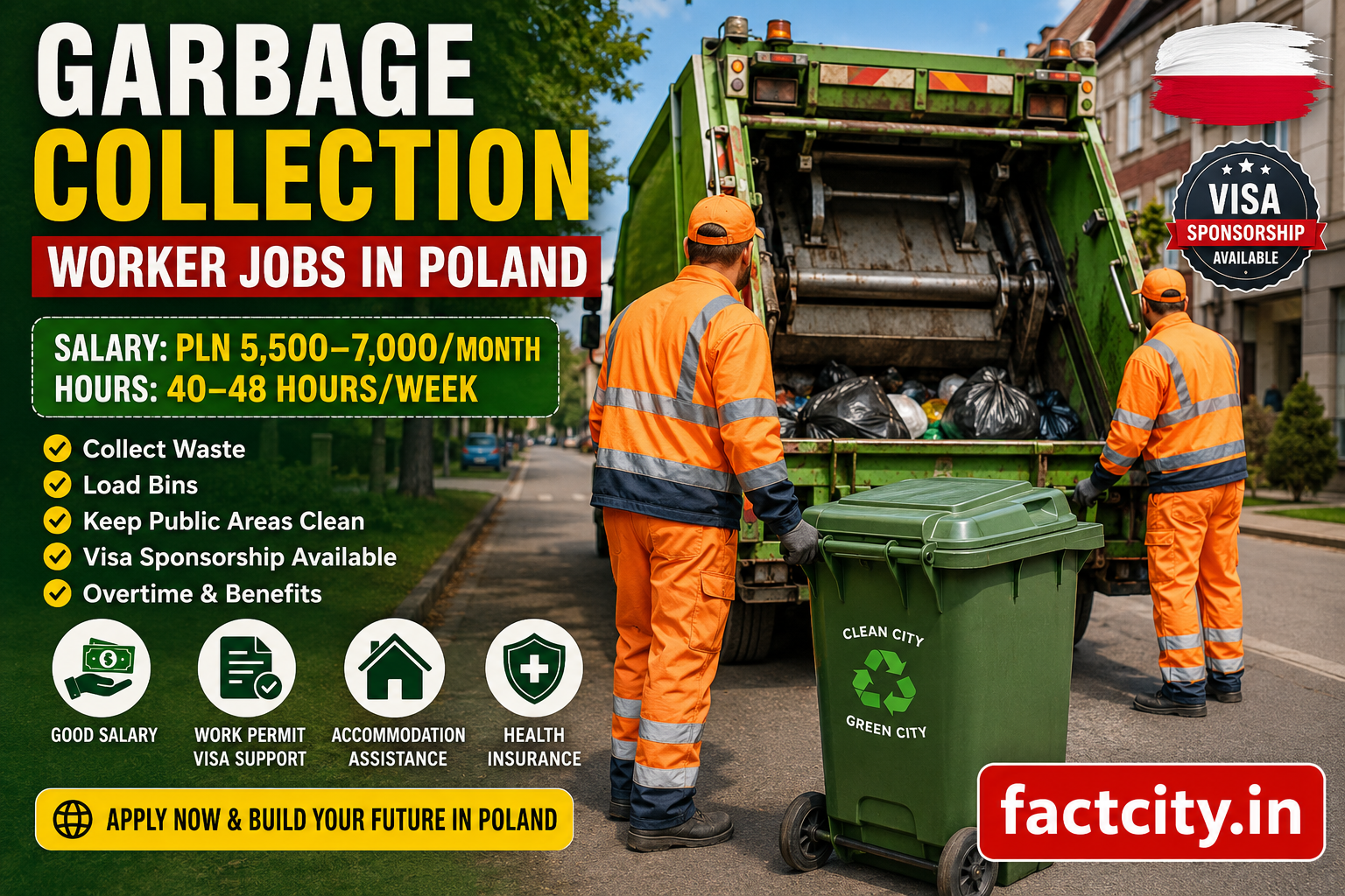 Garbage Collection Worker Jobs in Poland