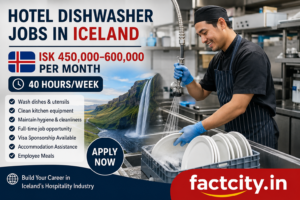 Hotel Dishwasher Jobs in Iceland