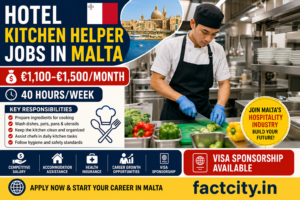 Hotel Kitchen Helper Jobs in Malta