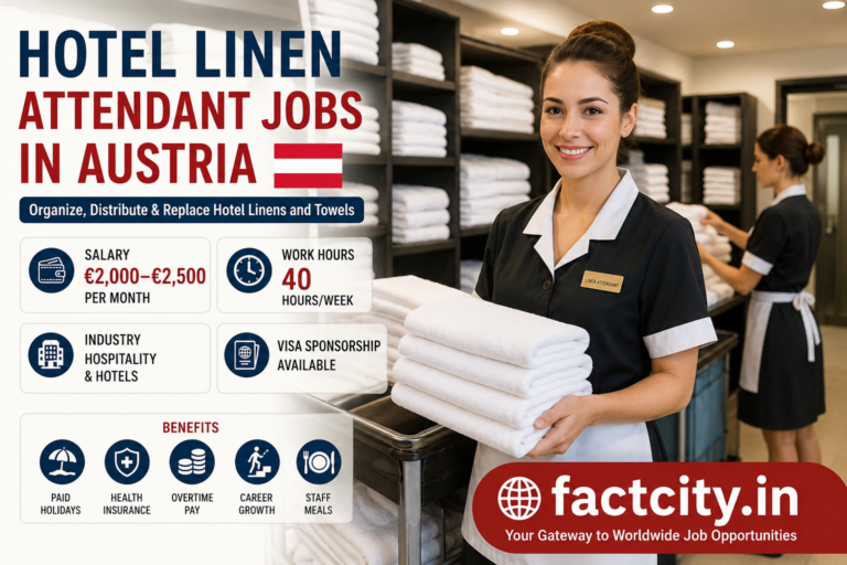Hotel Linen Attendant Jobs in Austria