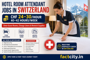Hotel Room Attendant Jobs in Switzerland