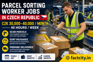 Parcel Sorting Worker Jobs in Czech Republic