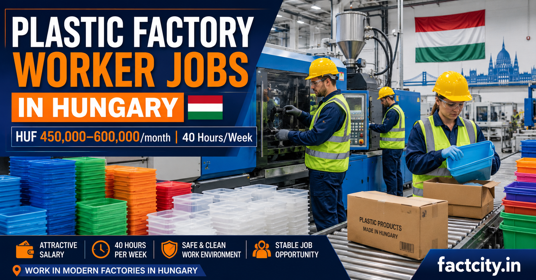 Plastic Factory Worker Jobs in Hungary