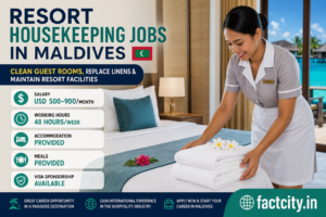 Resort Housekeeping Jobs in Maldives