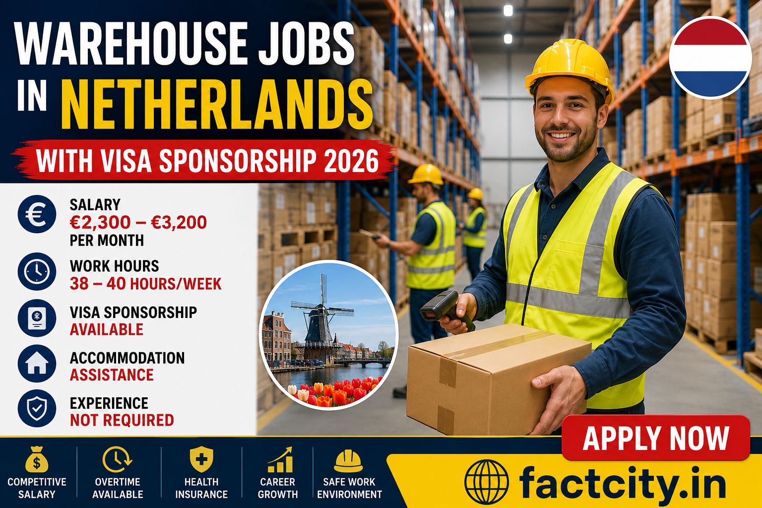 Warehouse Jobs in Netherlands