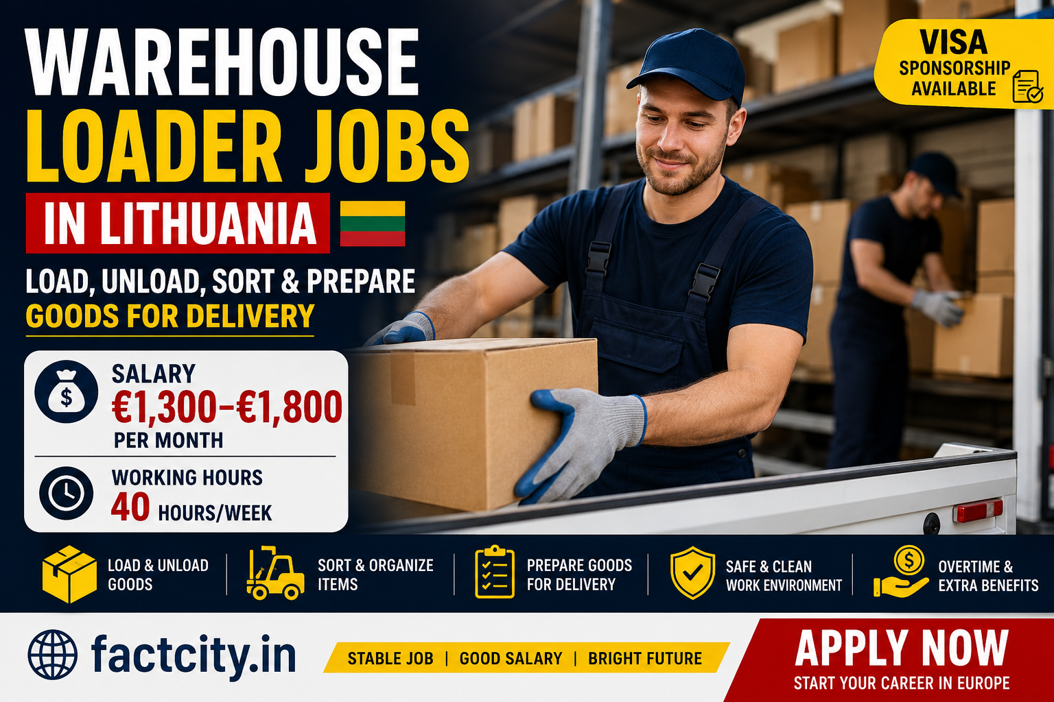 Warehouse Loader Jobs in Lithuania