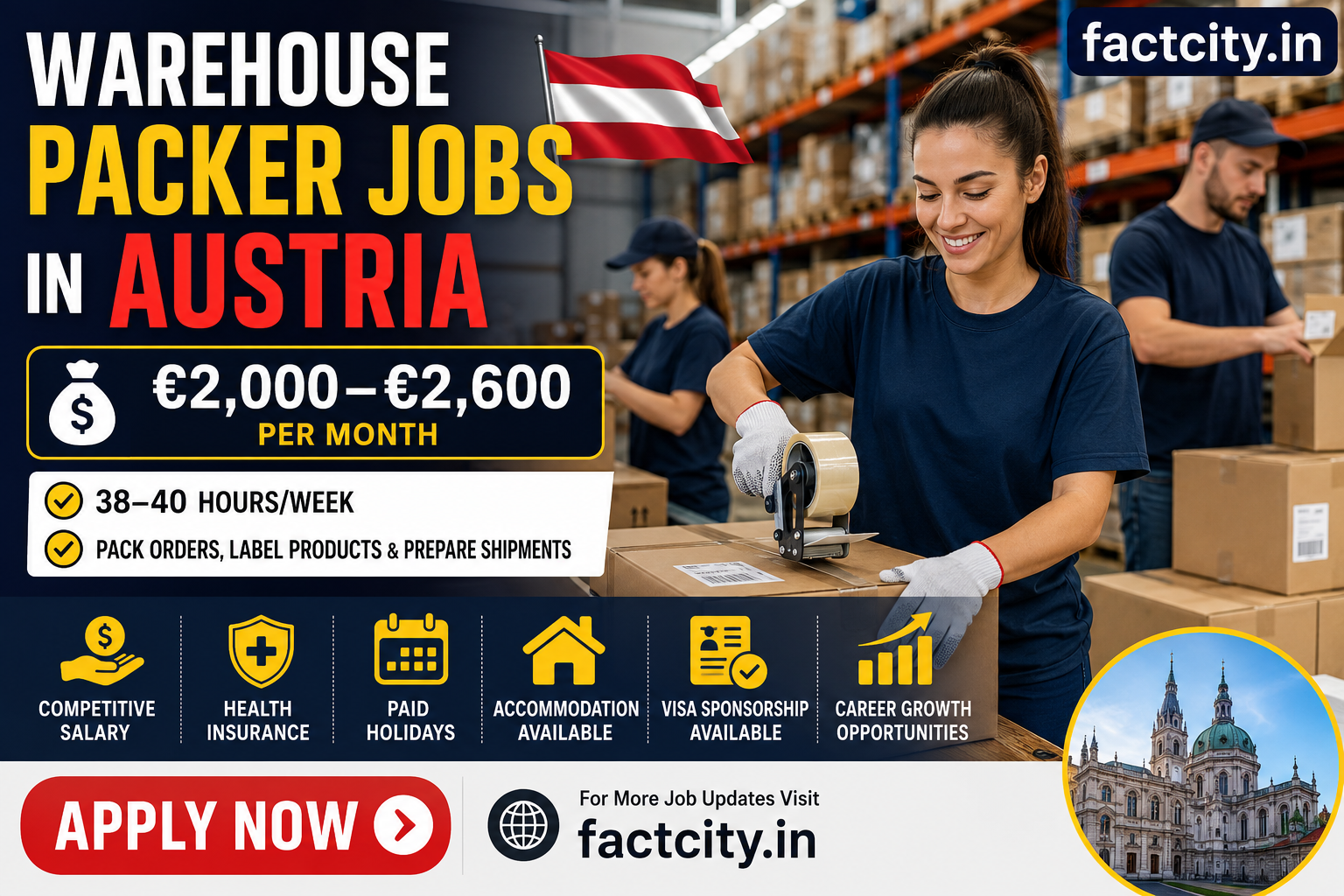 Warehouse Packer Jobs in Austria
