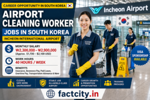 Airport Cleaning Worker Jobs in South Korea