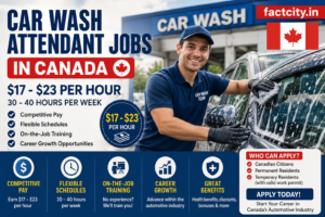 Car Wash Attendant Jobs in Canada