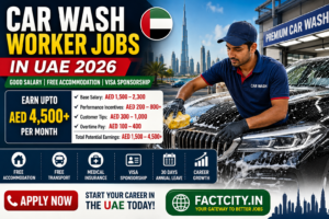 Car Wash Worker Jobs in UAE