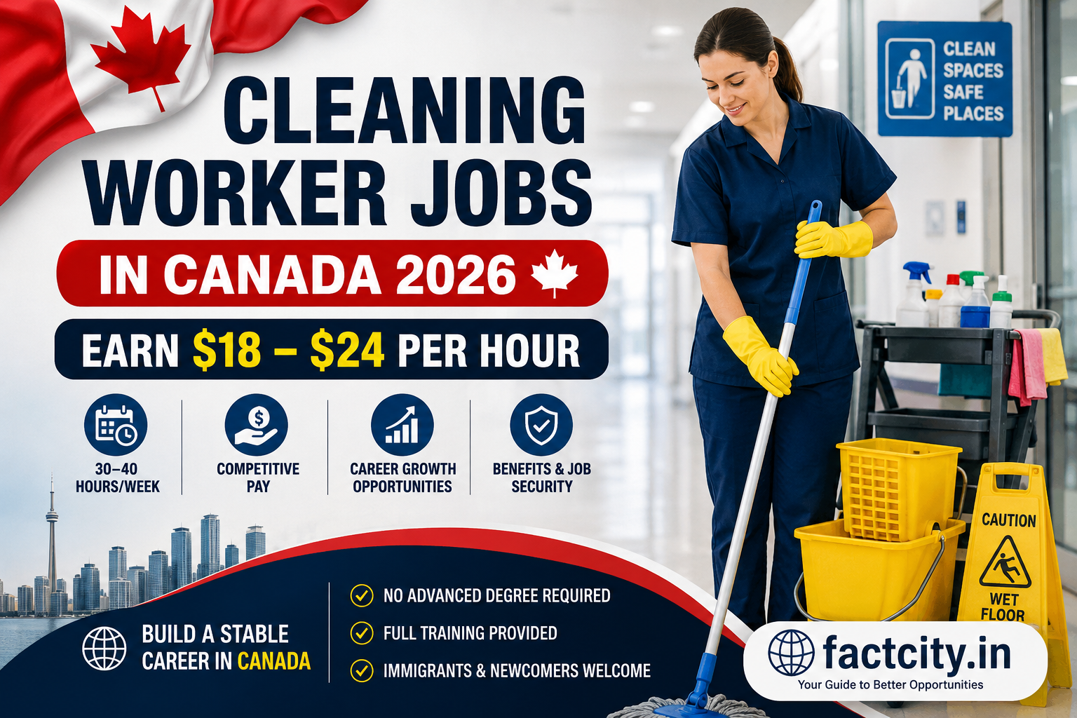 Cleaning Worker Jobs in Canada