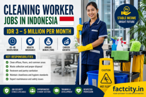 Cleaning Worker Jobs in Indonesia