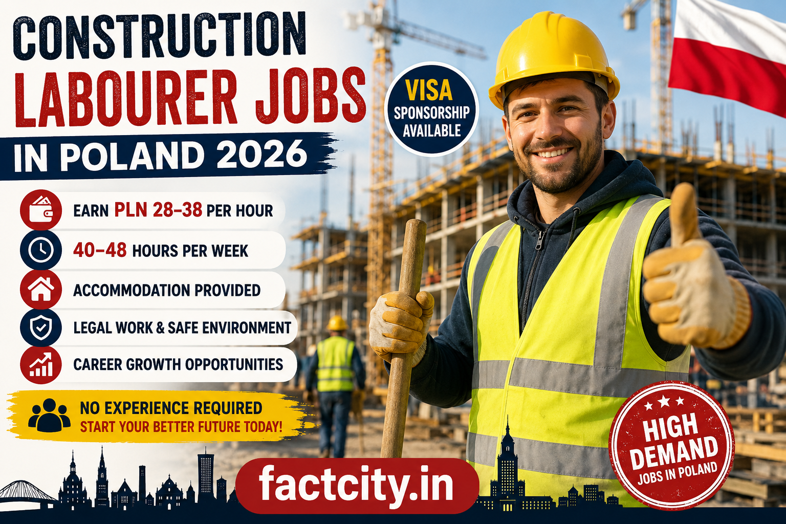 Construction Helper Jobs in Poland