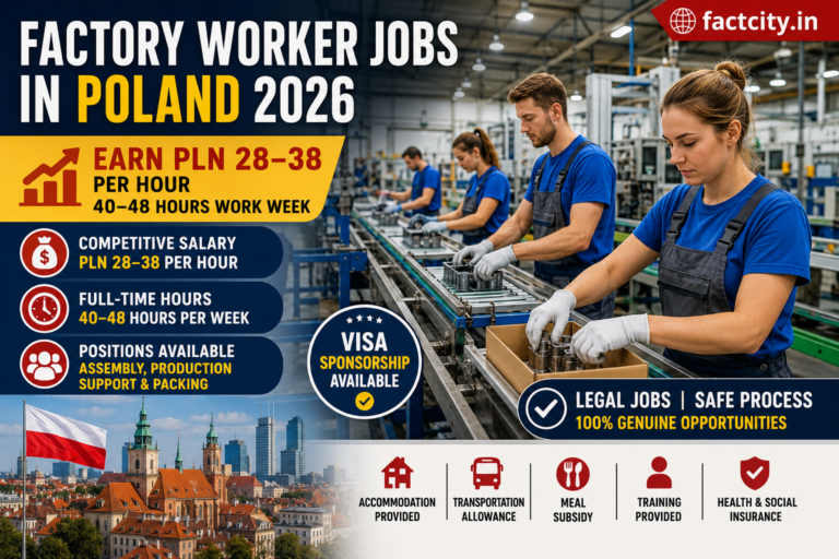 Factory Worker Jobs in Poland