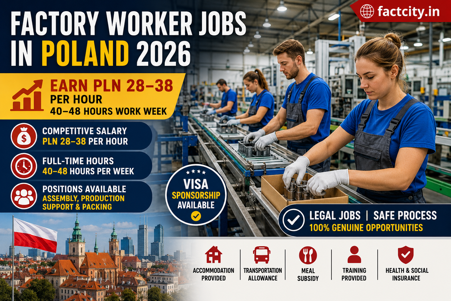 Factory Worker Jobs in Poland