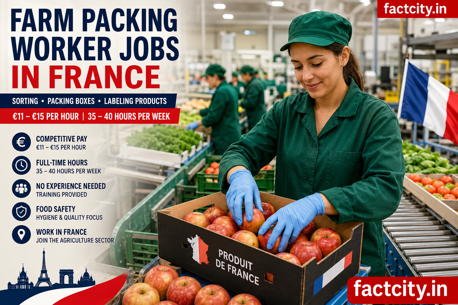 Farm Packing Worker Jobs in France