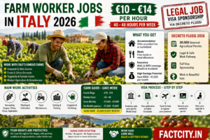 Farm Worker Jobs in Italy