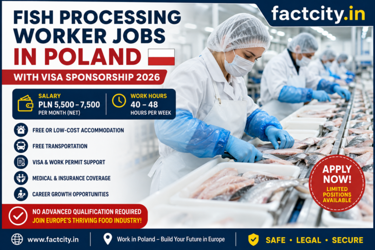 Fish Processing Worker Jobs in Poland