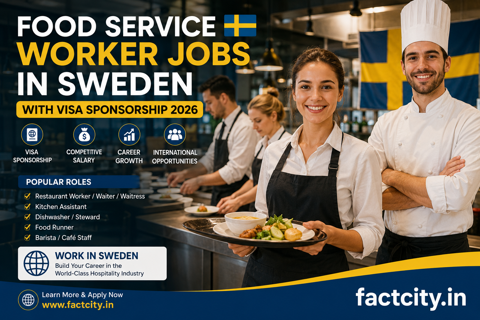 Food Service Worker Jobs in Sweden