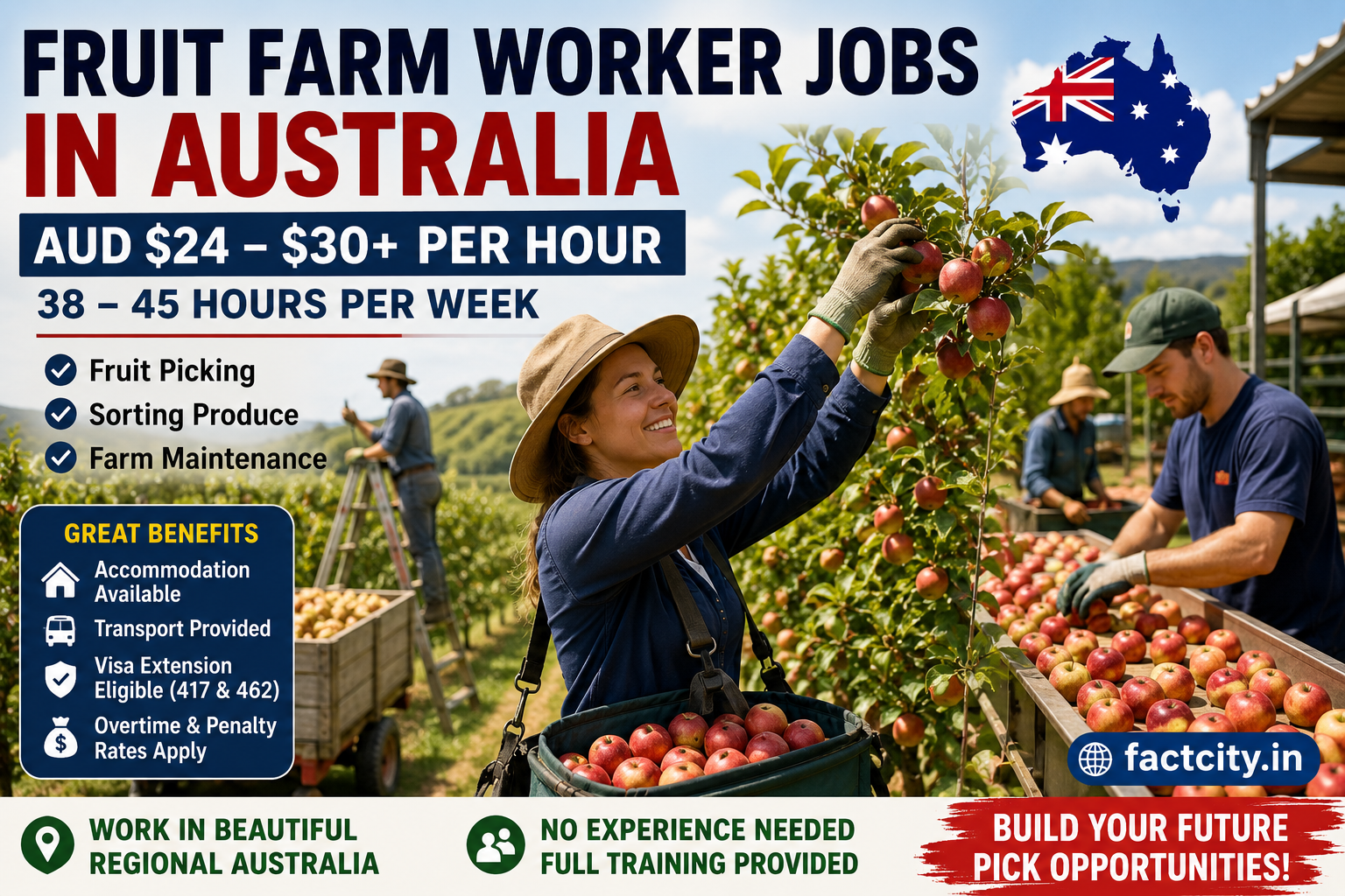 Fruit Farm Worker Jobs in Australia