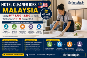 Hotel Cleaner Jobs in Malaysia