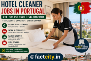 Hotel Cleaner Jobs in Portugal