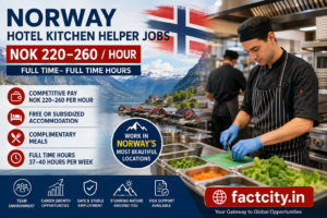 Hotel Kitchen Helper Jobs in Norway